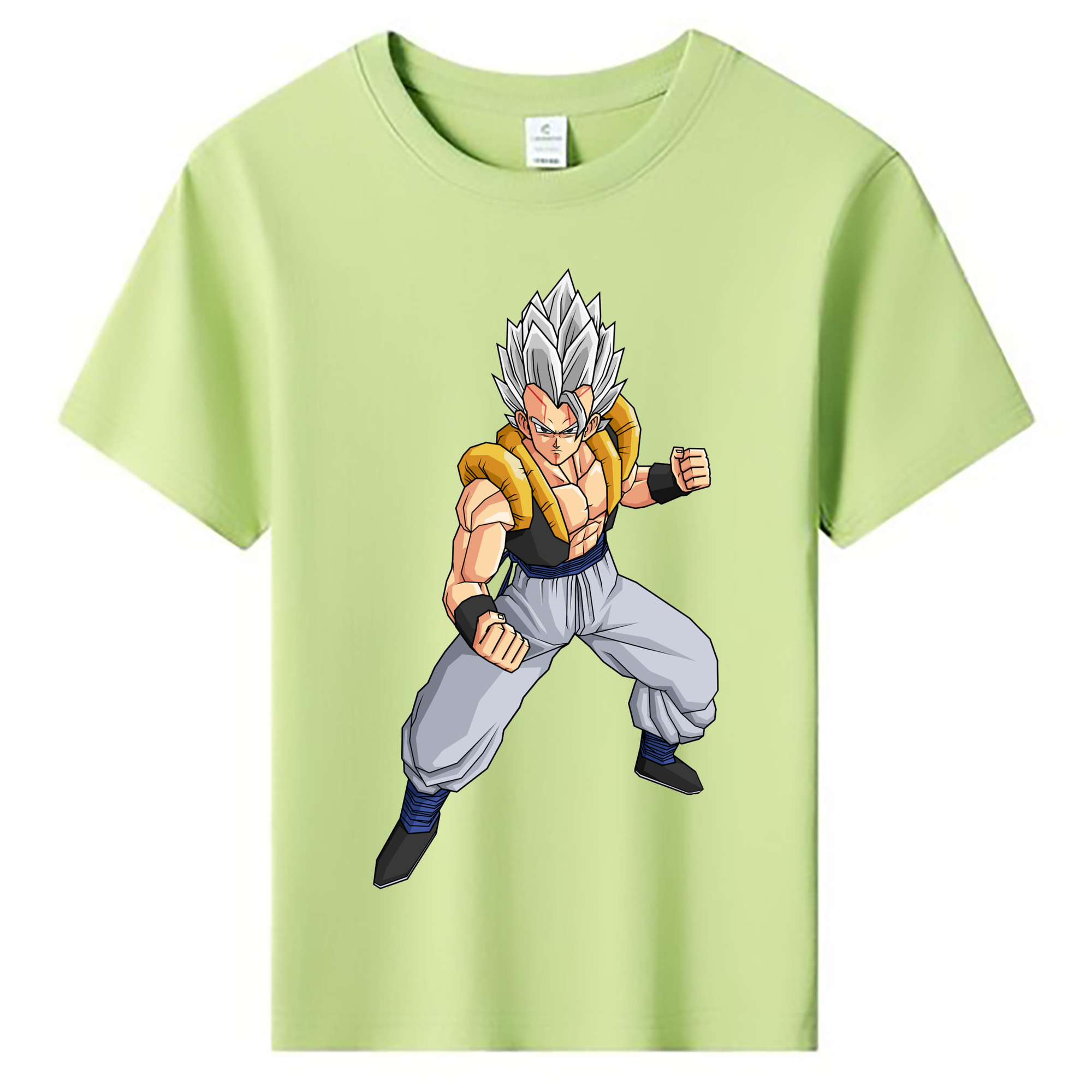 （画像用） ドラゴンボール ベジータ四世（Bejīta Yonsei）DRAGON BALL Vegeta IV 綿100％キッズTシャツ（フロントプリント）